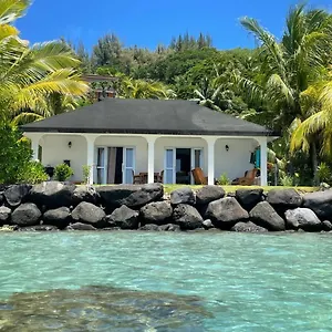 Waterfront Paradise 2 Br; Stunning Sunsets Bora Bora